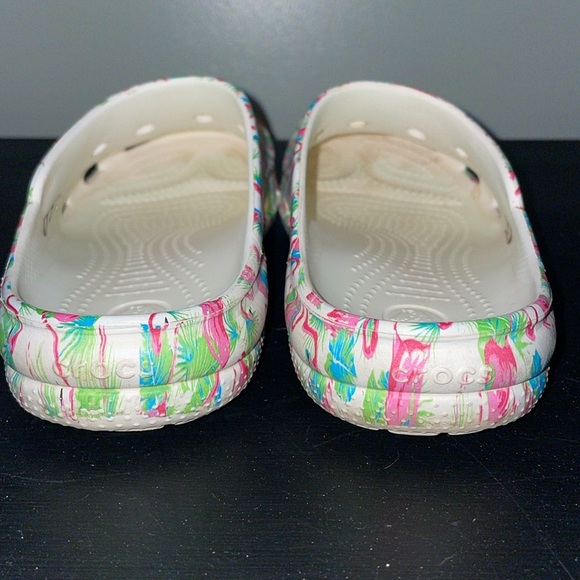 Crocs Freesail Flamingo Prints Clogs. Size 8. - Picture 5 of 11